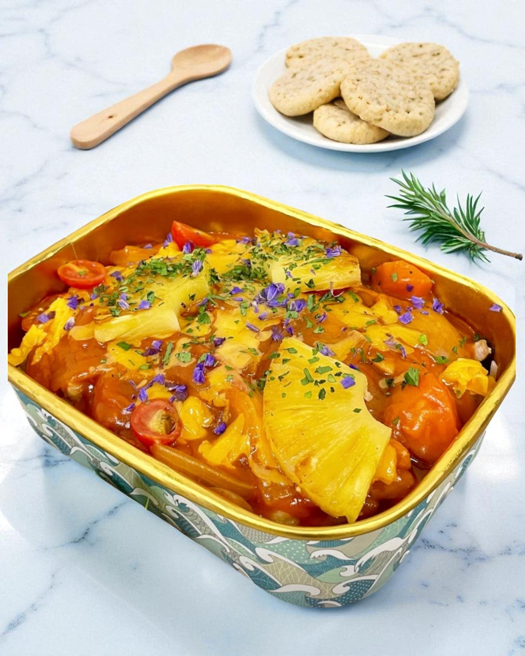 芝士鮮茄焗豬扒