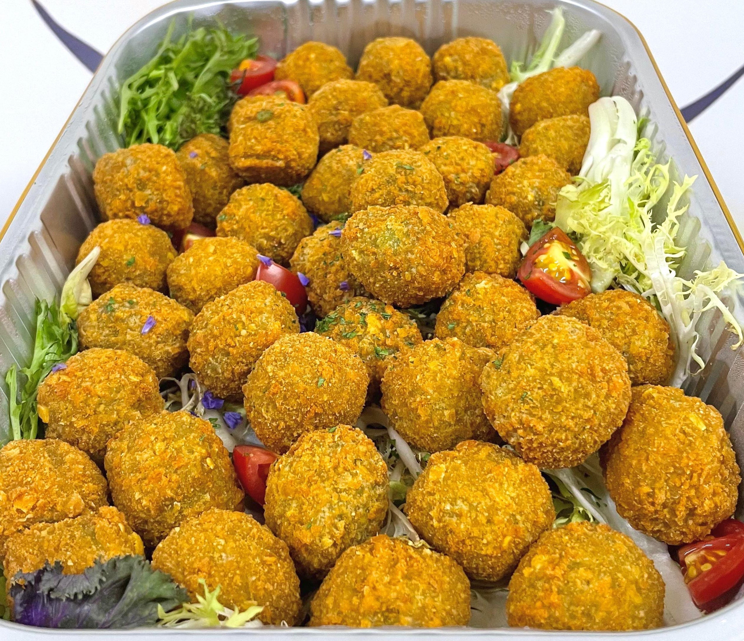 炸芝士菠菜丸子