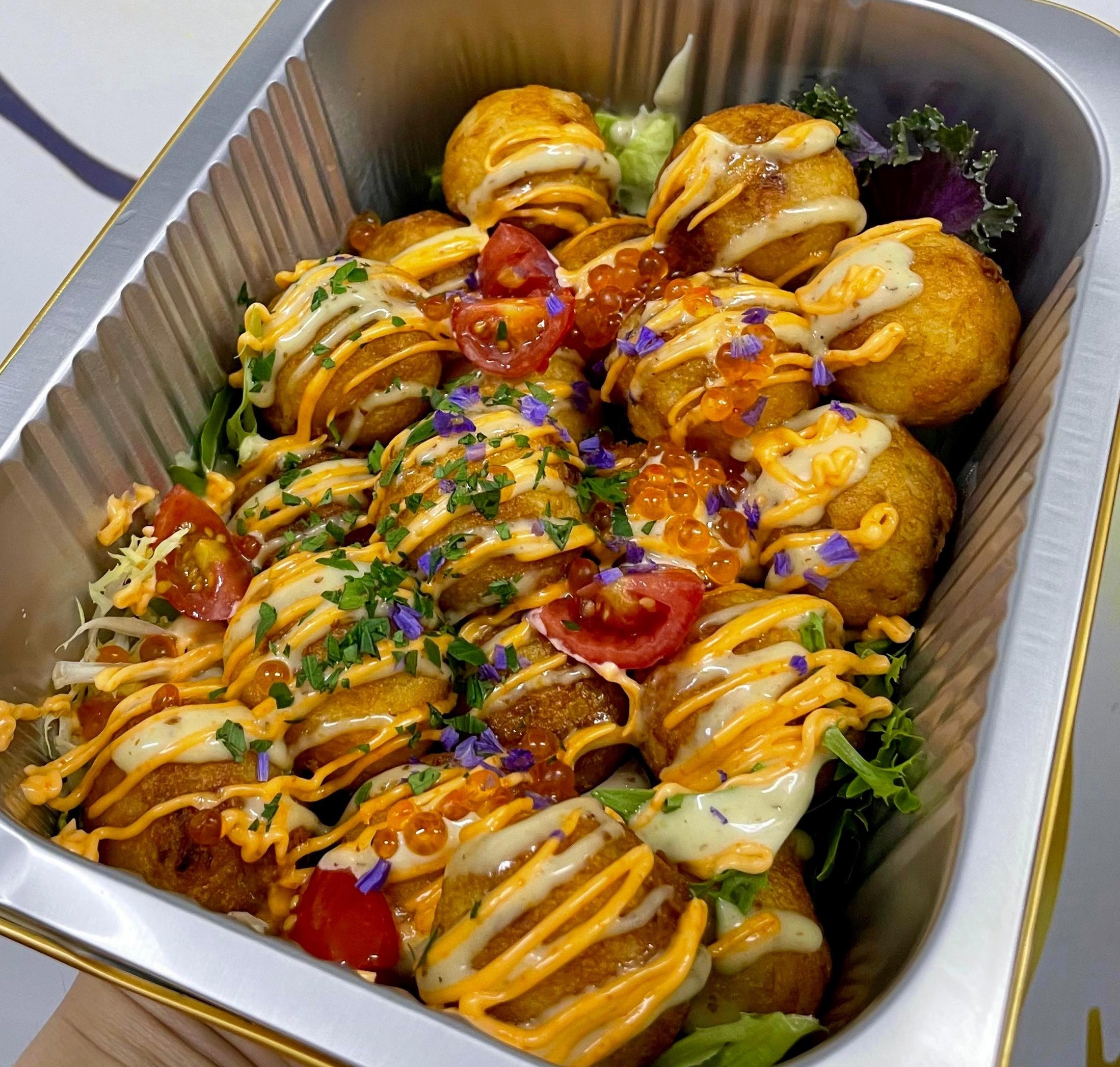 明太子海膽章魚丸