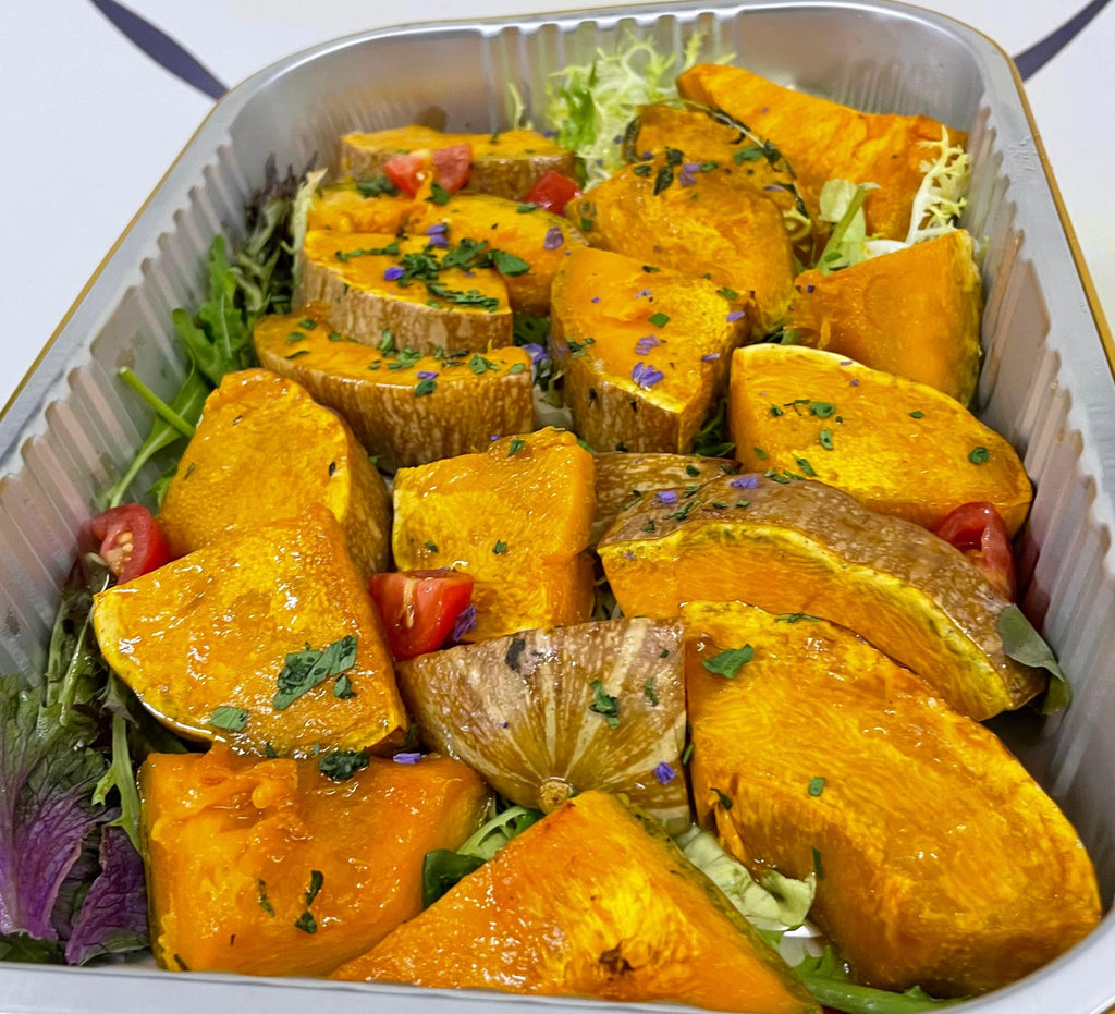 香草牛油烤南瓜