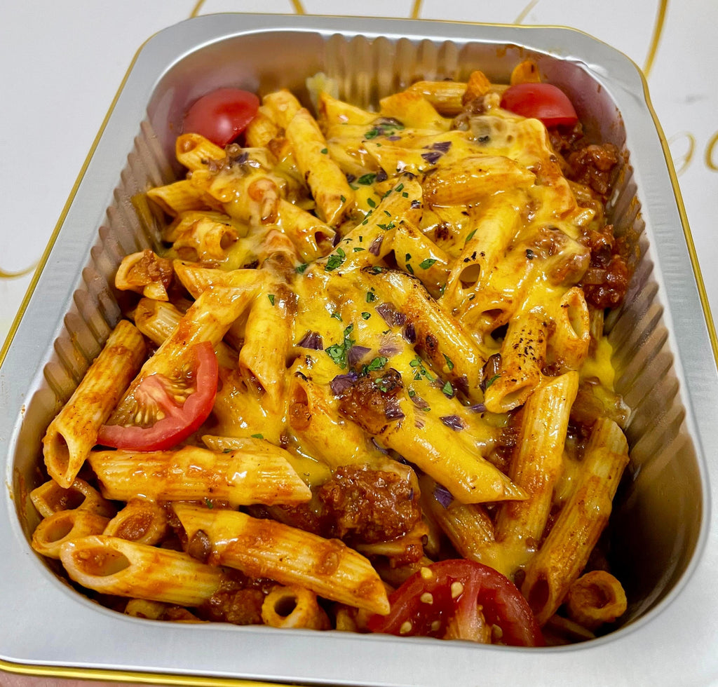 芝士和牛肉醬長通粉