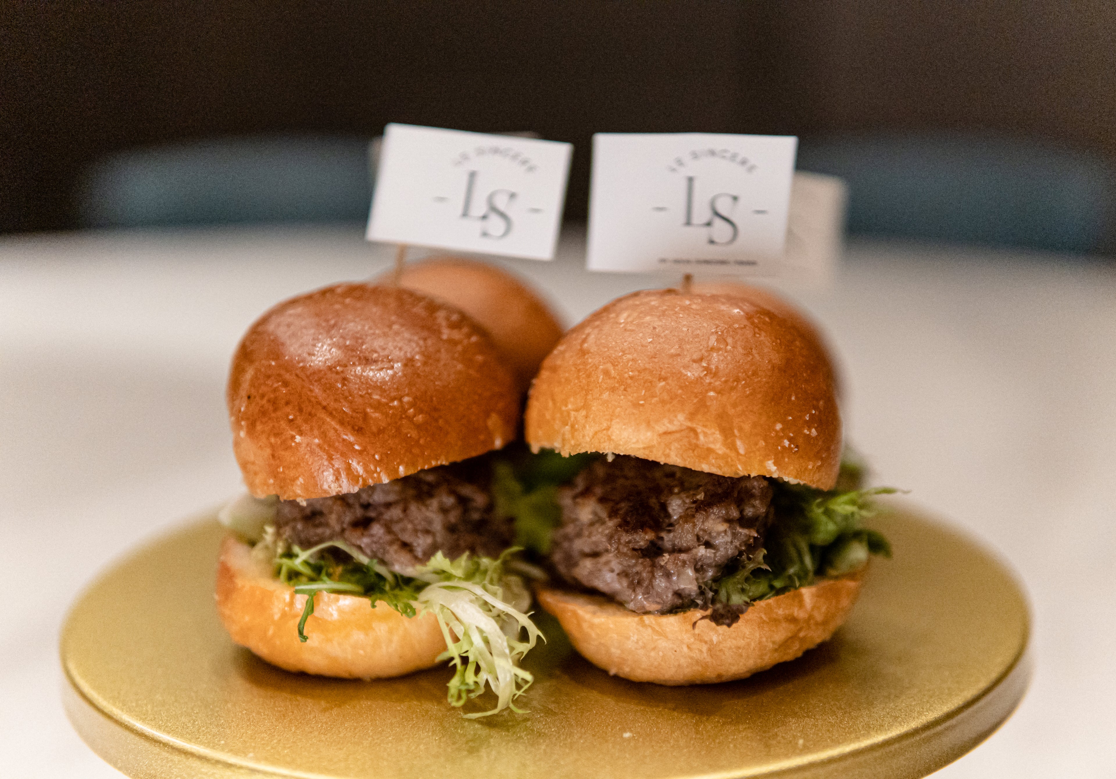 迷你手打和牛漢堡