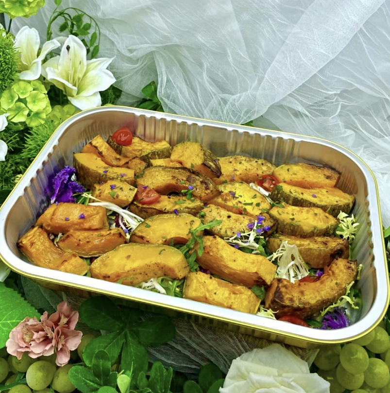 香草牛油烤南瓜